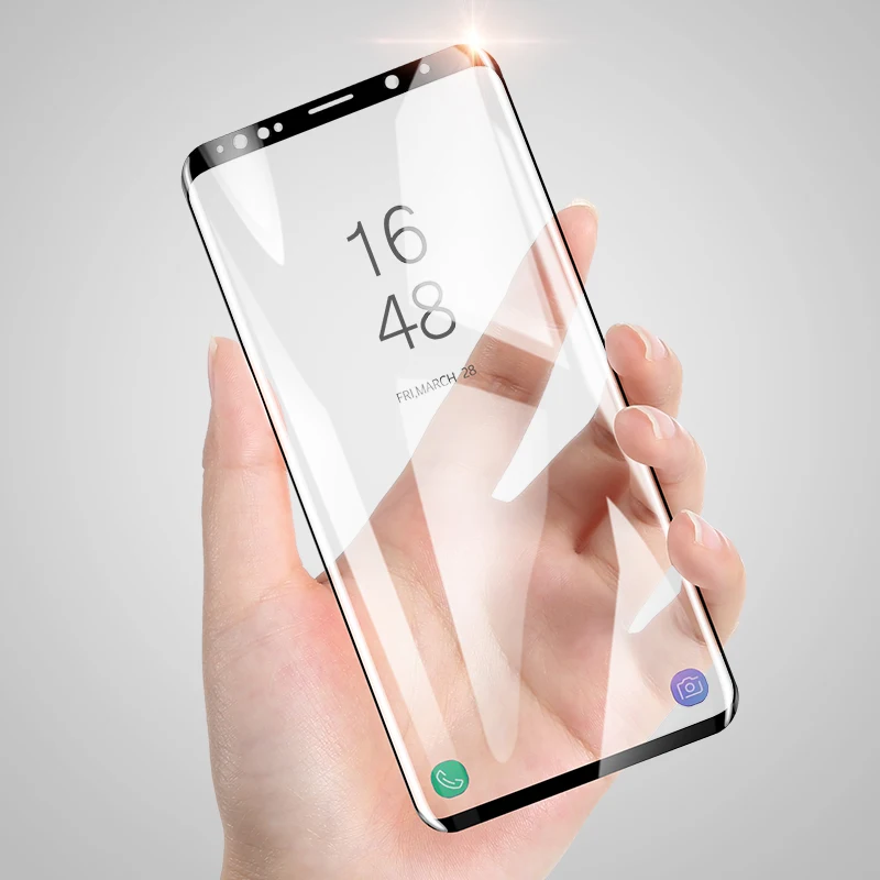 FLOVEME Защитная пленка для экрана samsung Galaxy S10 S9 S8 Plus S10E Note 10 9 8 3D изогнутая полная