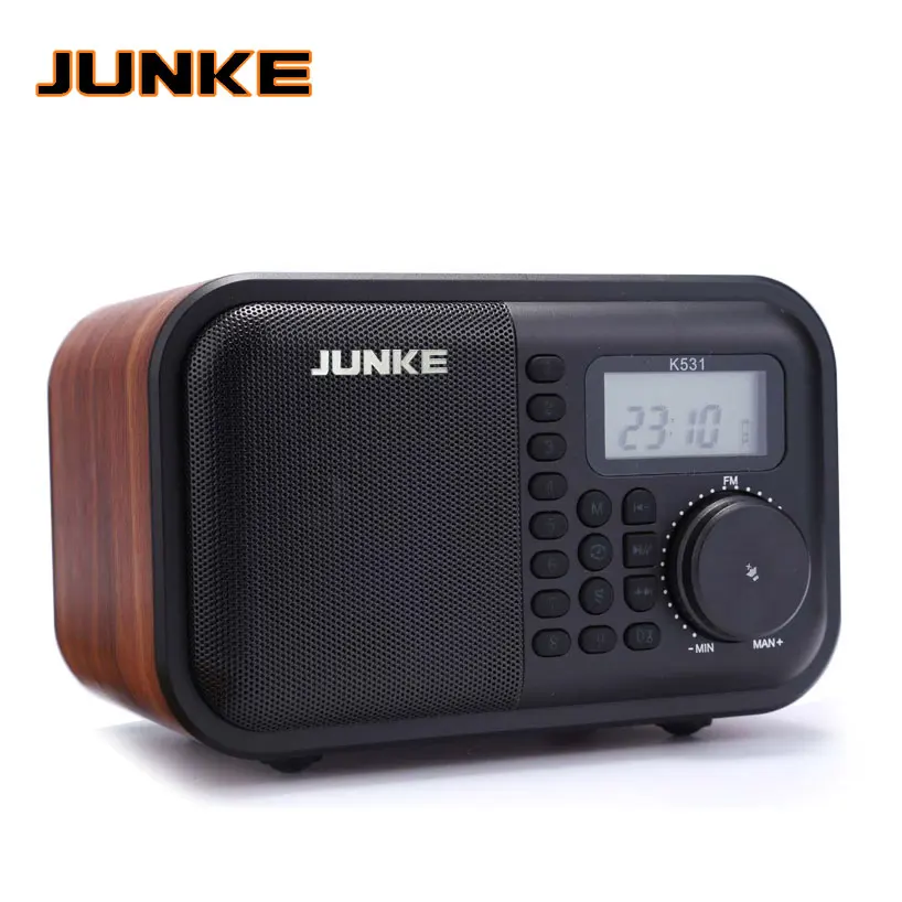 JUNKE деревянная Bluetooth колонка портативная Hi Fi с функцией громкой связи| |