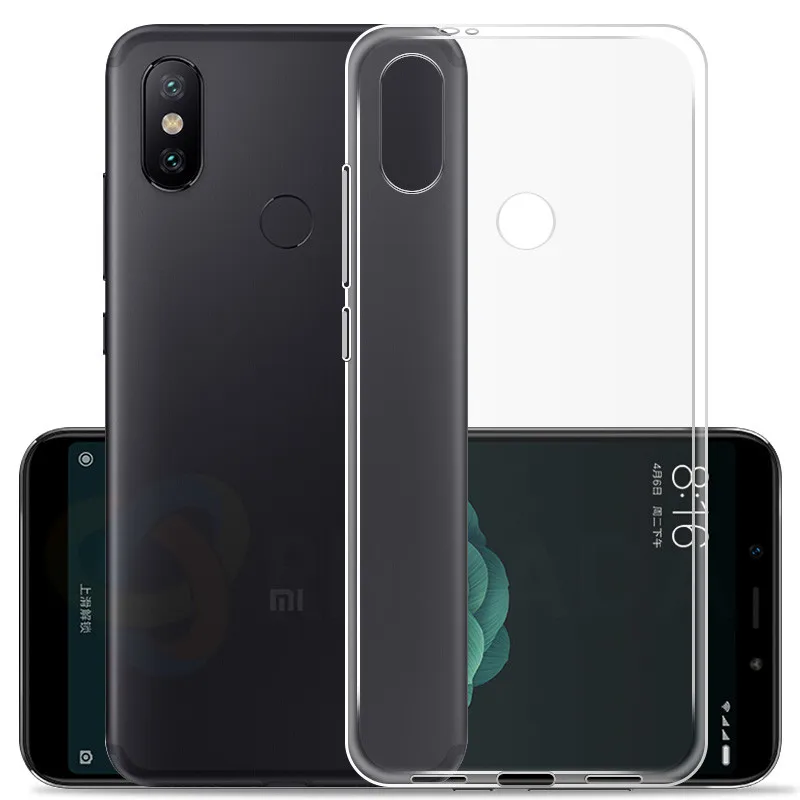 Coque для Xiaomi Redmi 6 Pro Чехол Nature TPU Мягкая обложка Crystal Case Ясно Мягкий кожаный чехол Sl |