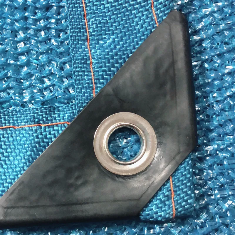 Сетка для защиты от солнца синего цвета HDPE сетка кемпинга сада с отверстием