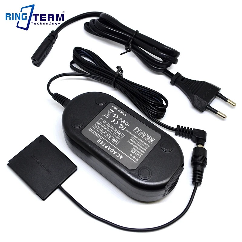 

10sets/Lot AC-PS500 + DR90 DC Coupler AC Adapter Kit ACK-DC90 ACKDC90 ACK DC90 for Canon Cameras ELPH 110HS A2500 A3400 A4000