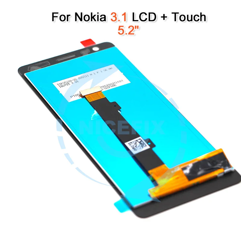 Для Nokia 3 1 Plus ЖК-дисплей и сенсорный экран дигитайзер TA 1049 1057 1063 1070 сменная сборка