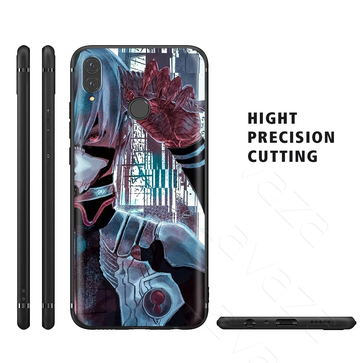 Lavaza короткая футболка с героями из японского аниме Tokyo Ghoul чехол для Huawei мат 30 20 Honor