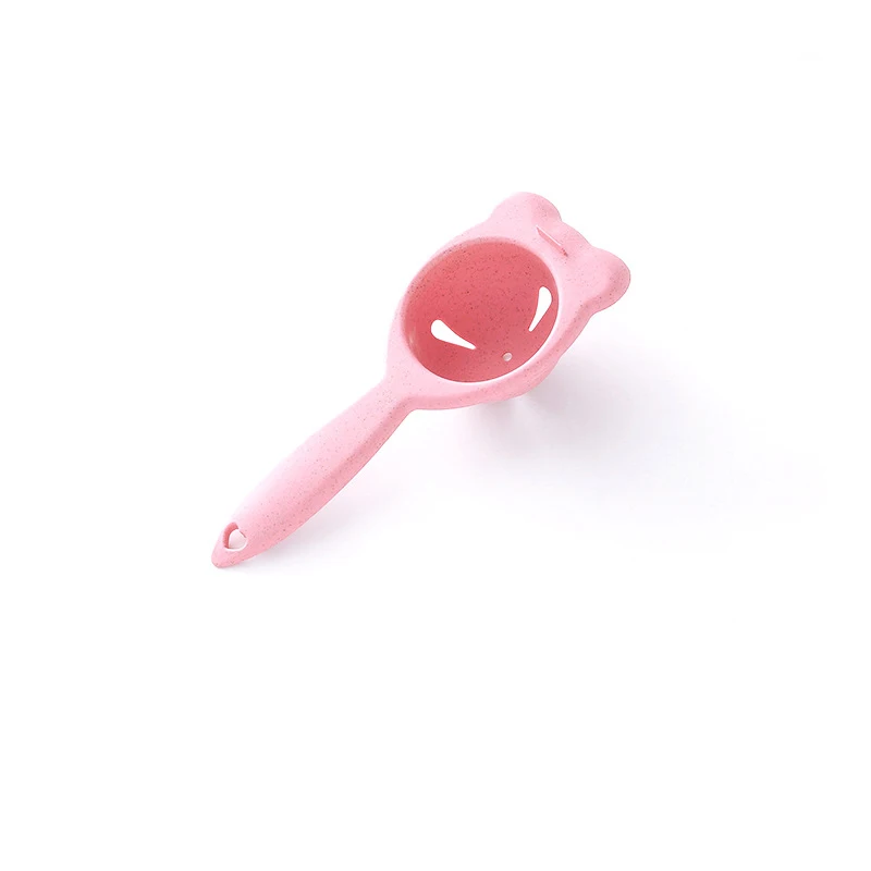 Pink 1 ШТ. Пищевой Яичный Желток Сепаратор Разделители Белка Инструмент Фильтрации Яйца Сито Бытовая Выпечка Гаджет Кухонные Принадлежности h3 - Цвет: Pink