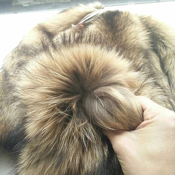 Высококачественный натуральный мех енота натуральная кожа меха | Дом и сад