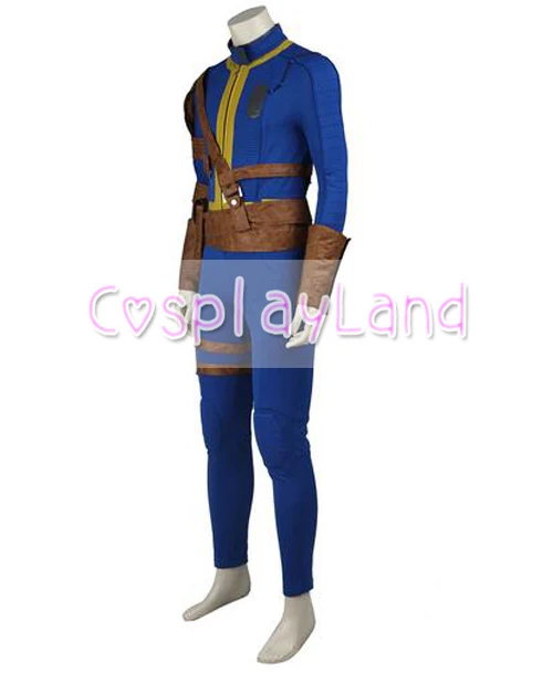 Fallout 4 Nate Cosplay Costume Game Sole Survivor Suit For Halloween Party Adult Men Cosplay Custom Made Outfit Free Shipping