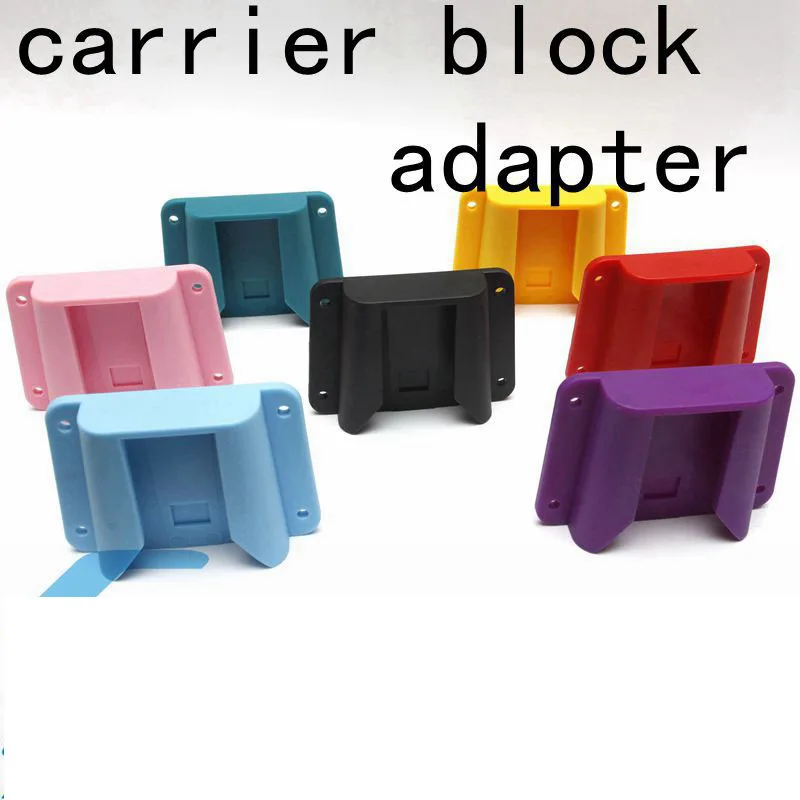 

Aceoffix 7 Colors carrier block adapter for Bike bagfor brompton