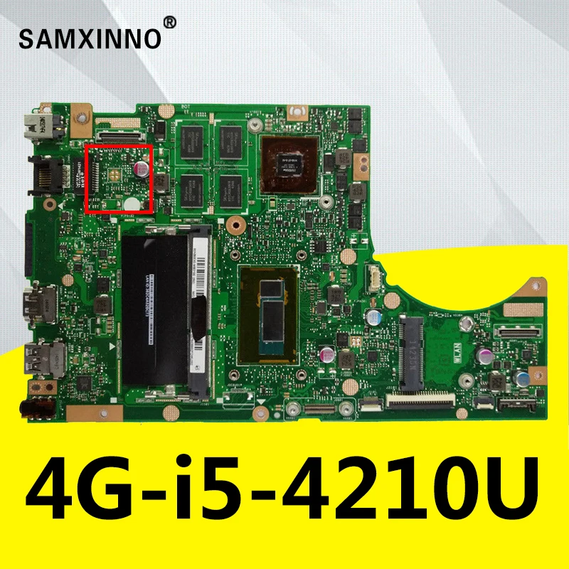 TP500LN материнская плата REV2.0 I5 4210 для For Asus TP500L TP500LB ноутбука Материнская Тест 100%