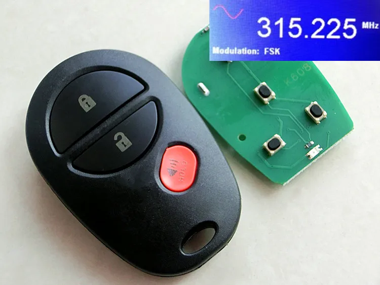 RMLKS GQ43VT20T Автомобильный ключ управления 315 433 МГц 3 4 кнопки дистанционного брелока подходит для Toyota Sienna Tundra Tacoma Sequoia Highlander