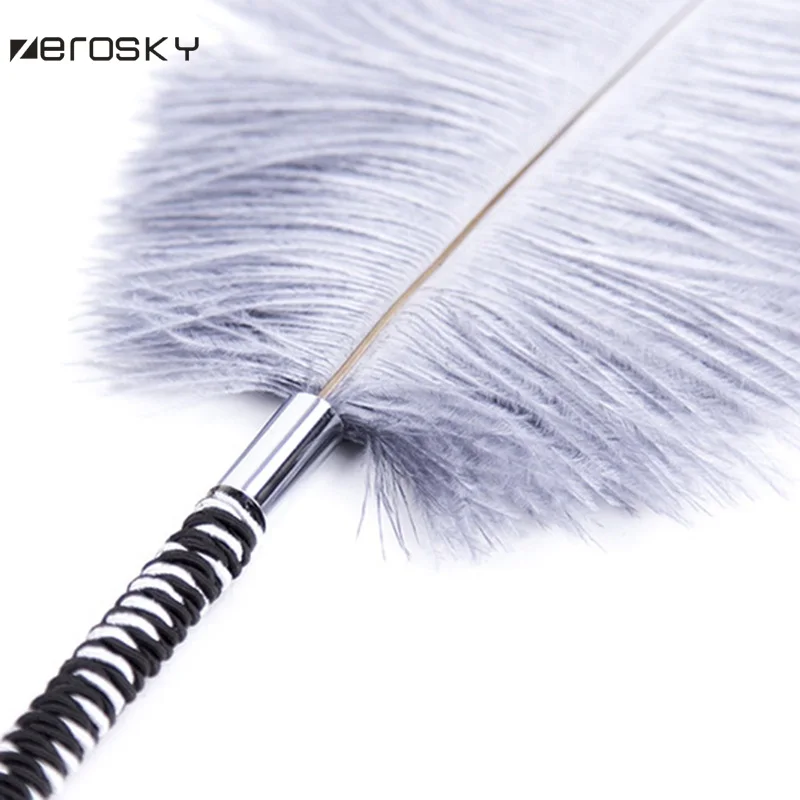 Zerosky Bird Feather Flirt Sex Toys for Couples Clit Tickler Spanking Sexy Whip Exotic For Adults Game | Красота и здоровье