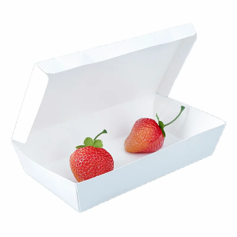 Коробка из крафт бумаги для пищевых продуктов одноразовая Водонепроницаемая