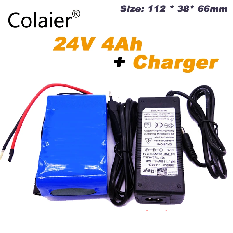 

Аккумуляторная батарея Colaier, 24 В, 4000, 18650 в, 25,2 мА · ч