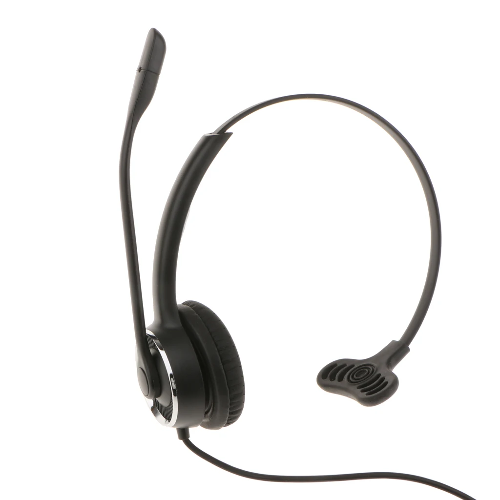 QD RJ9 Проводная гарнитура с шумоподавлением для стационарных телефонов|headset noise