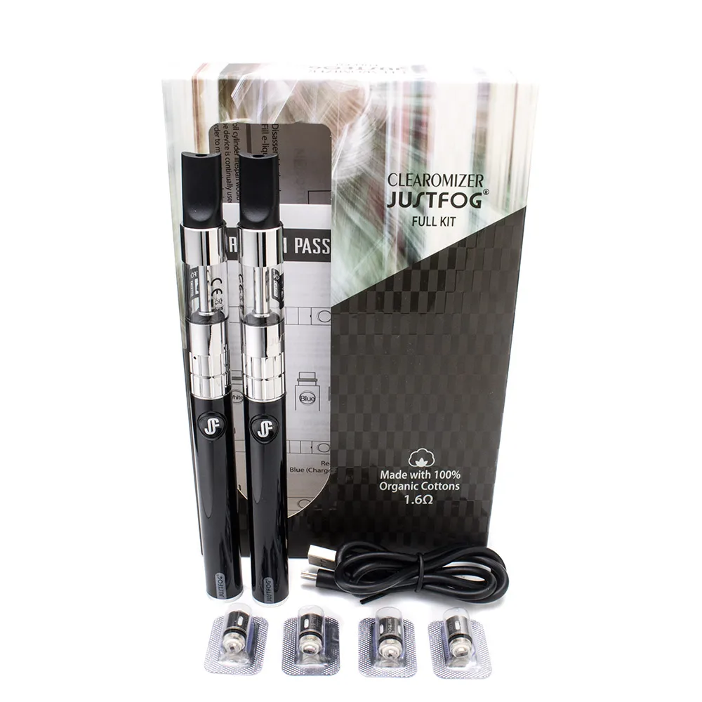 2 шт./упак. электронные сигареты Justfog C14 Starter Kit 900 мАч встроенный Батарея Vape ручка
