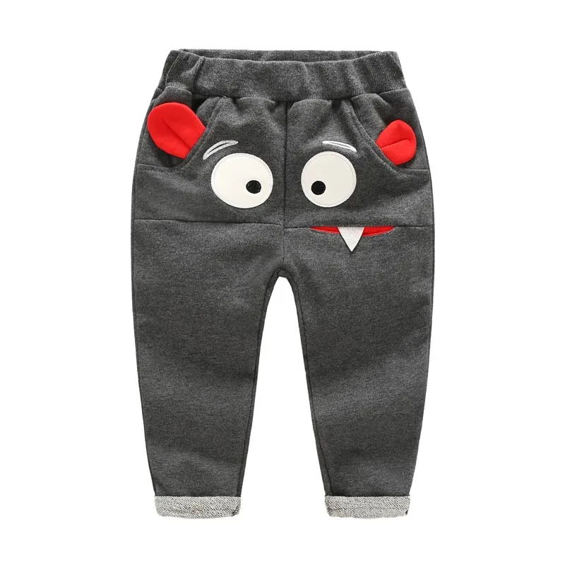 2019 NEW Boys pants Casual cotton Large Eye Pattern Cartoon baby ruffle kid leggings tiny cottons | Детская одежда и обувь