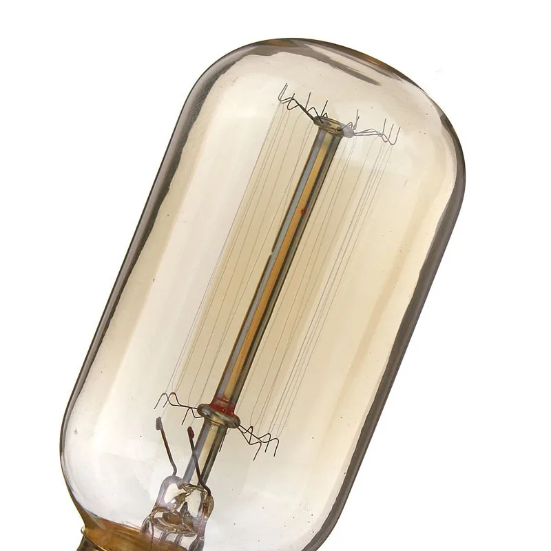 Новый T45 Ретро Винтаж Эдисон лампы 110V/220V 60W E27 накаливания прямой арт Edison