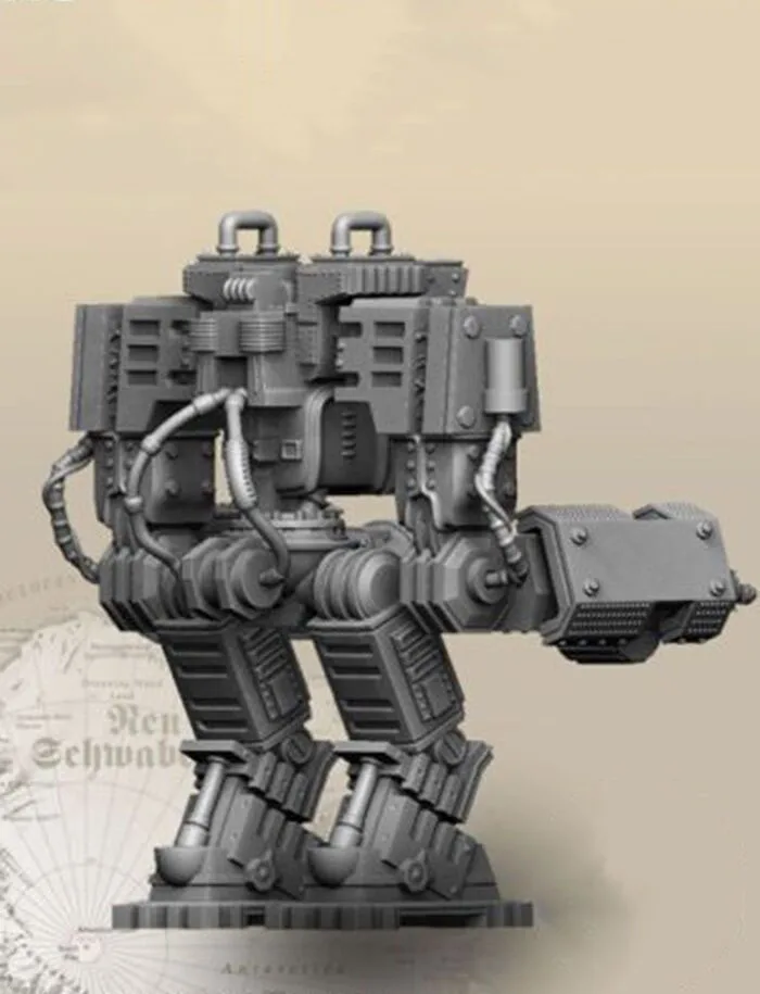 Масштаб 1/35 Неокрашенная фигурка из смолы коллекционная титана Heavy Guard | Игрушки и