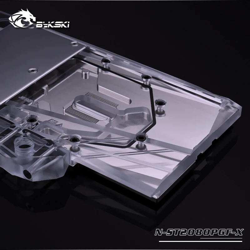 Bykski полное покрытие GPU водный блок для ZOTAC RTX 2080 AMP Экстремальный 8GD6 PGF OC видеокарта RGB/RBW N-ST2080PGF-X