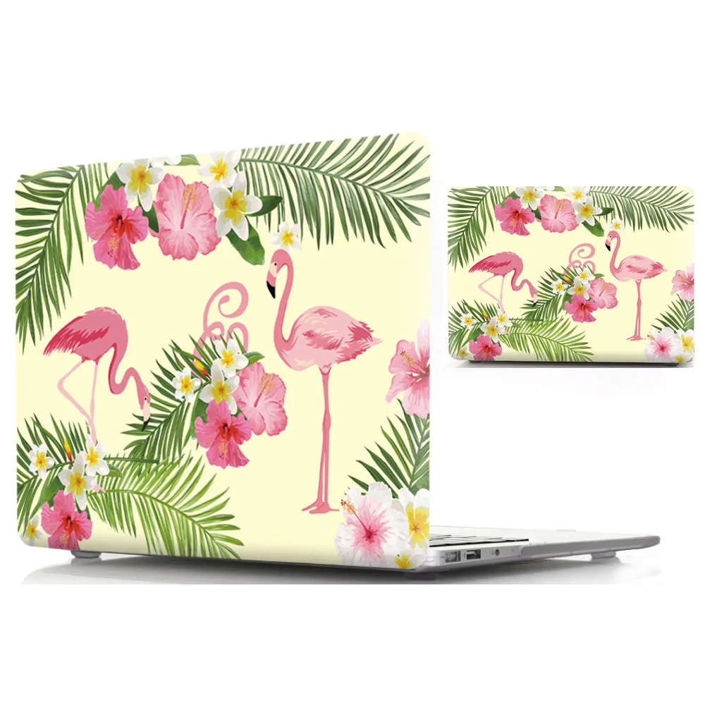 Чехол с Фламинго чехол для Apple Macbook Air Pro retina 11 12 13 15 сумка Mac book 6 3 4 дюймов защитный