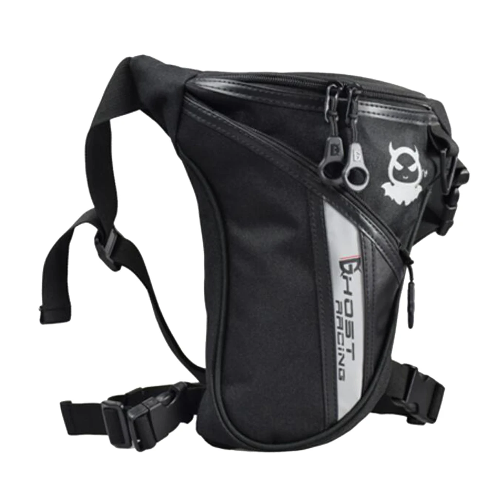 

Durable Men Oxford Waist Pack Legs Drop Bags Motorcycle Crossbody Messenger Shoulder Belt Bum Male Hip Purse For Storage
