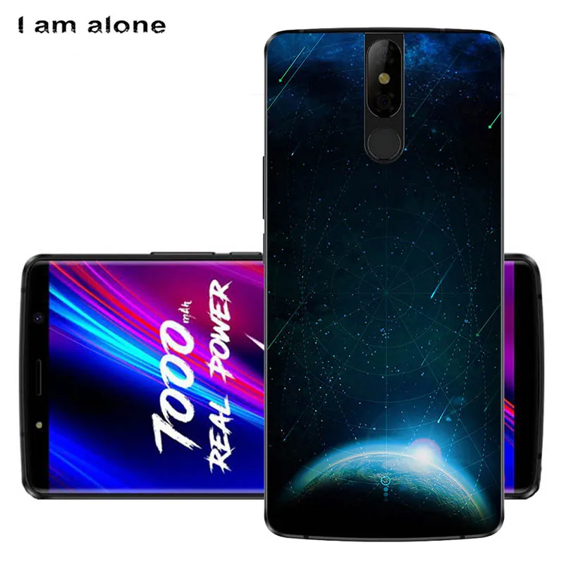 Чехлы для телефонов с надписью I am alone для Leagoo power 5, 5,99 дюйма, мягкие чехлы из ТПУ для мобильных телефонов с мультяшным принтом для Leagoo power, 5 сумок - Цвет: TPU H4