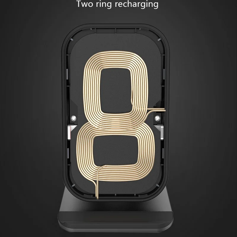 Fast Wireless Charger Qi Certified Charging Stand Compatible iPhone X/XS/XR/XS Max/8/8 Plus Samsung Galaxy S10 | Мобильные телефоны
