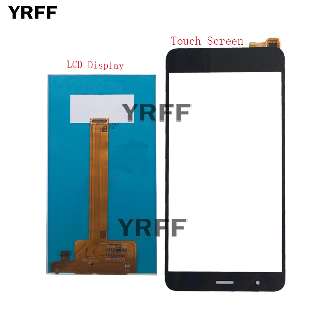 Mobile LCD Display For Fly Cirrus 9 FS553 LCD Display Touch Screen Digitizer Assembly Sensor FS 553 Phone Tools Protector Film