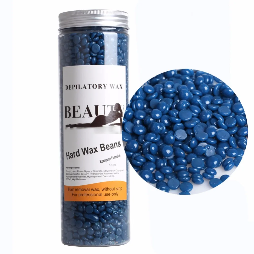 

Hot Depilatory Film Hard Wax Beans Pellet Waxing Facial Bikini Hair Removal Wax Whitening 400g Chamomile Scent Depilacion Cera