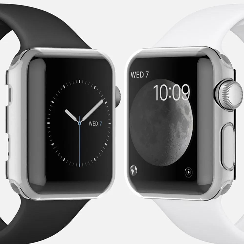 OSRUI Watch PC Frame защитный чехол для Apple band 44 мм 40 iwatch series 4 цветной с покрытием замена