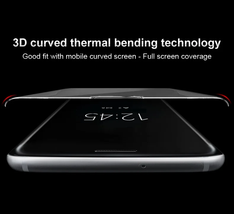 IMAK OnePlus 7 Pro Screen Protector 3D Curved Full Coverage Tempered Glass for OnePlus 7 Pro Protective Glass