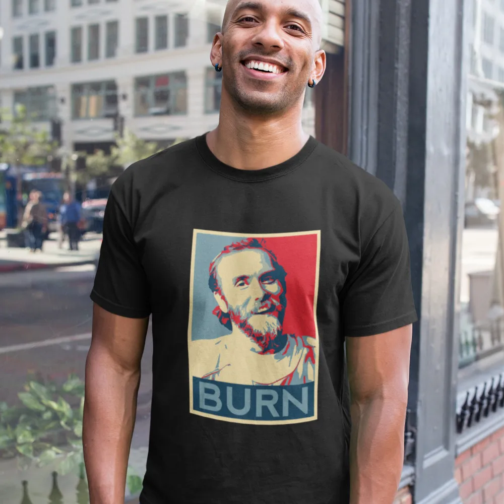 

Burzum T-Shirt Varg Vikernes - BURN Basic T Shirt Casual T-Shirts Graphic Summer Men Short Sleeve T Shirts 100 Cotton Tee Shirt