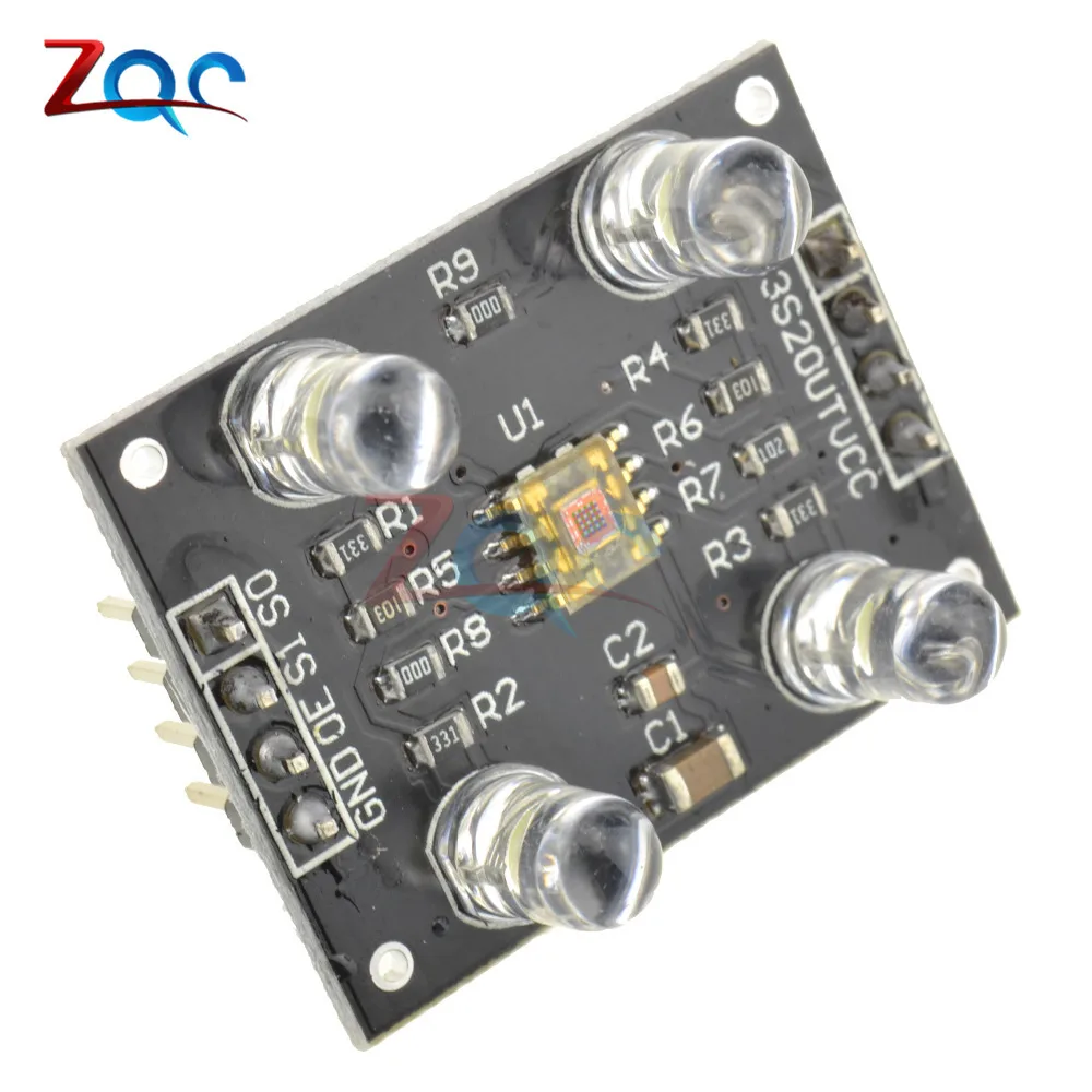 Датчик распознавания цветов TCS230 TCS3200 цветной датчик модуль для Arduino|sensors for