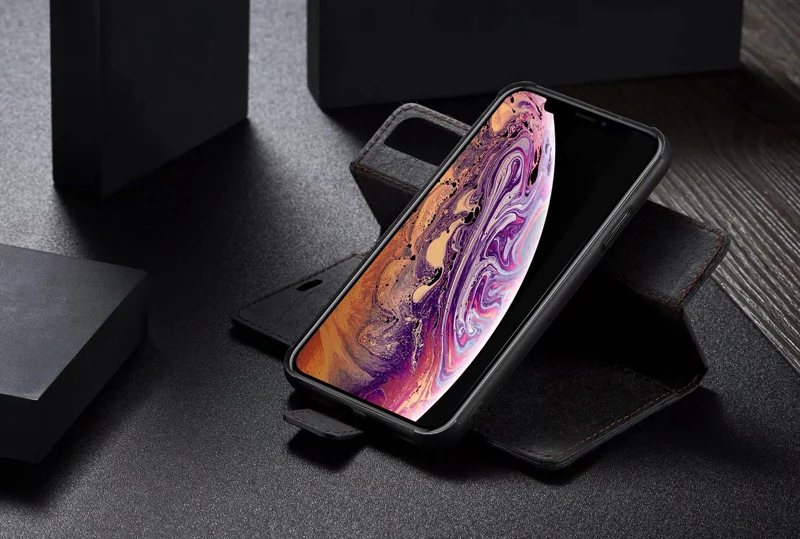 Для iPhone 11 Pro Max роскошный блокнот, ПУ искусственная кожа крафт-бумага откидная подставка чехол для iPhone 6 6s 7 8 Plus Xr Xs Max X Fundas чехол