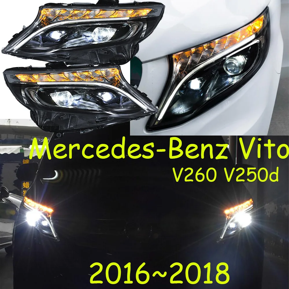 Светодиодный 2016 ~ 2018 автомобильный стайлинг Vito головной светильник