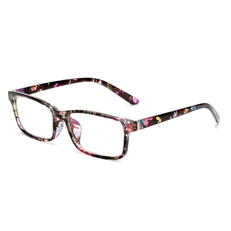 2019 Новые цветочные очки популярные компьютерные оправа для женщин и мужчин