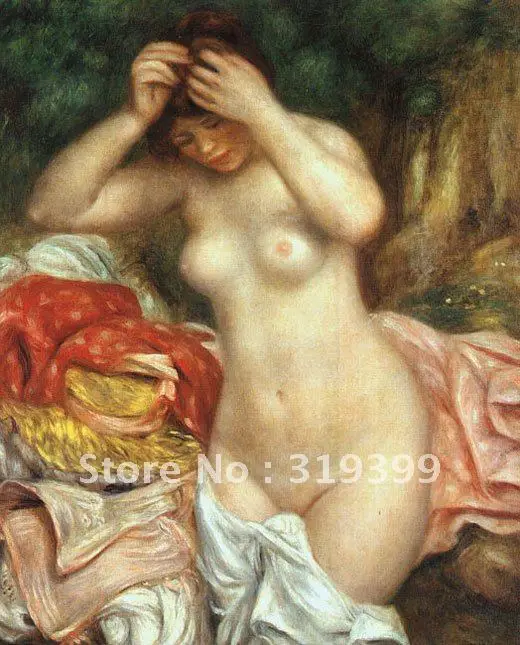 Воспроизведение масляной живописи на льняном холсте аккредитирование ее волос