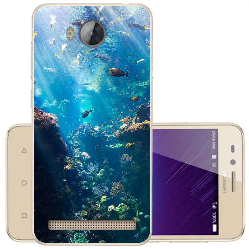 AHDYFE Чехол-книжка с диагональю 4,5 дюйма для huawei Y3 II, чехол, мягкий силиконовый защитный чехол для телефона, чехол для huawei Y3 II Y3II Lua-L21, чехол для LUA-U22 - Цвет: AHDYFE