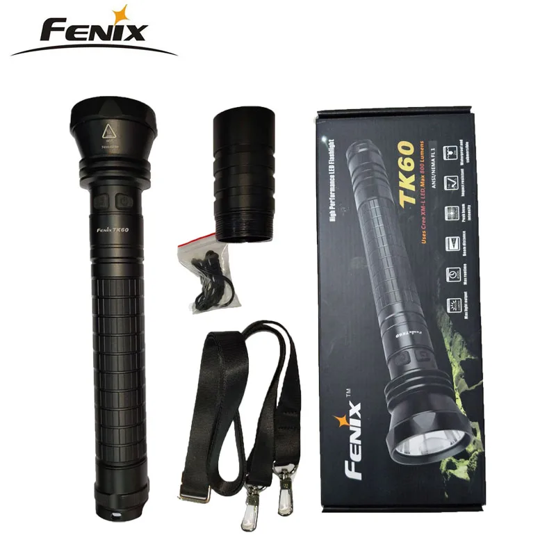Бесплатная доставка 1 шт. Fenix TK60 фонарик Cree XM L светодиодный фонарь 800 люмен 6