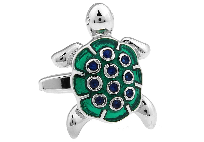 Мужские свадебные запонки Необычные черепахи Крокодил и чистая ткань|cloth