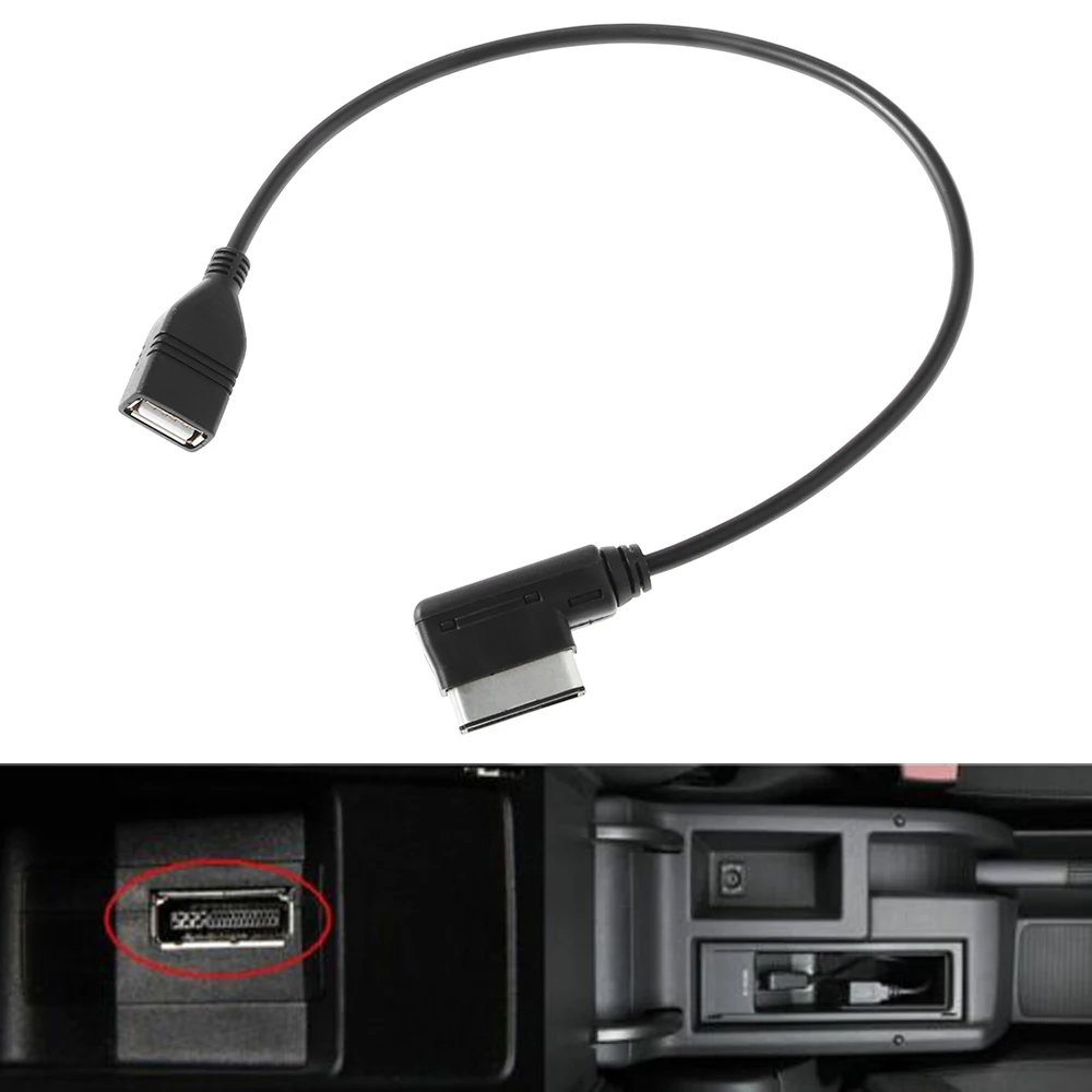 Новый Модный USB AUX кабель аудио адаптер MDI MMI AMI к женскому интерфейсу для AUDI