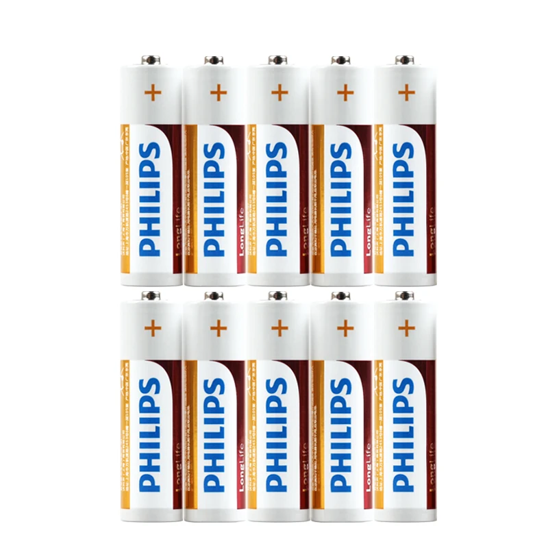 10 шт. аккумуляторы philips 1 5 в|Батарейки| |
