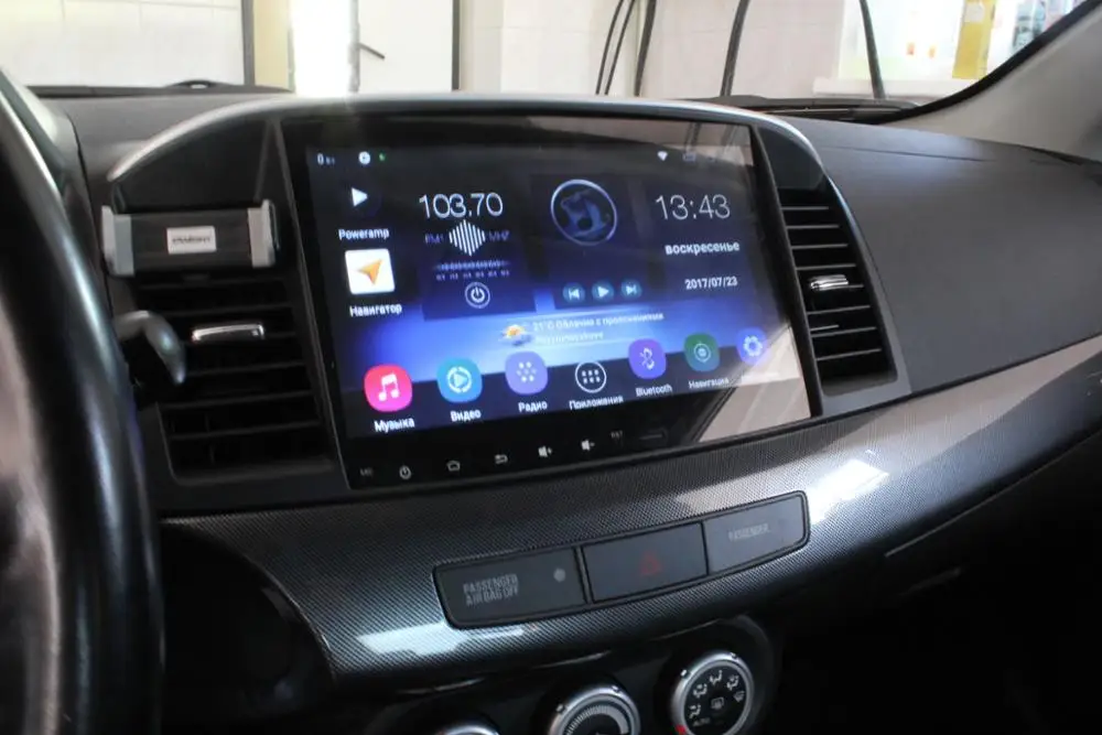 Dasaita 10," Android 6,0 Восьмиядерный автомобильный DVD gps плеер для Mitsubishi Lancer 10 EVO стерео Авто радио головное устройство мультимедиа