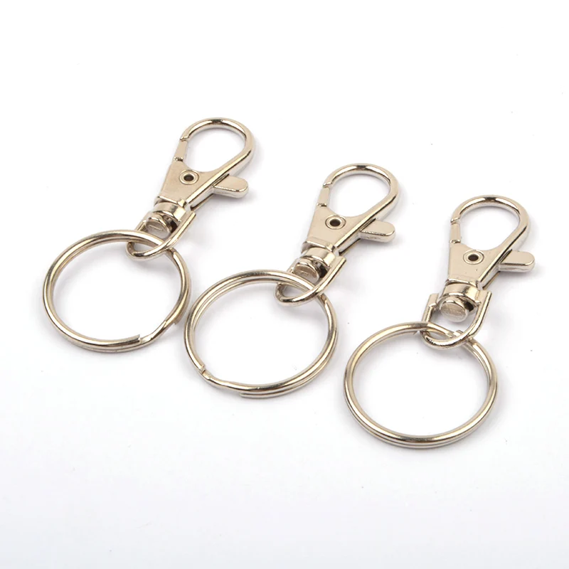 Шарнирная застежка Омар зажимы с брелками металлический брелок крючками