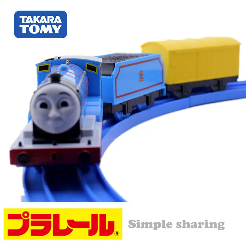 Takara Tomy Tomica Plarail TS-02 моторизованный Эдвард модель поезда набор литые развивающие
