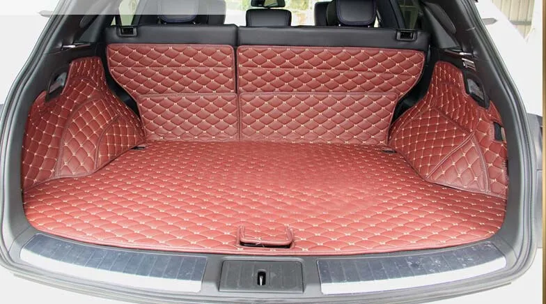 Волоконный Кожаный Автомобильный Коврик для багажника infiniti fx30d fx35 fx37 fx50 2008 2009 2010