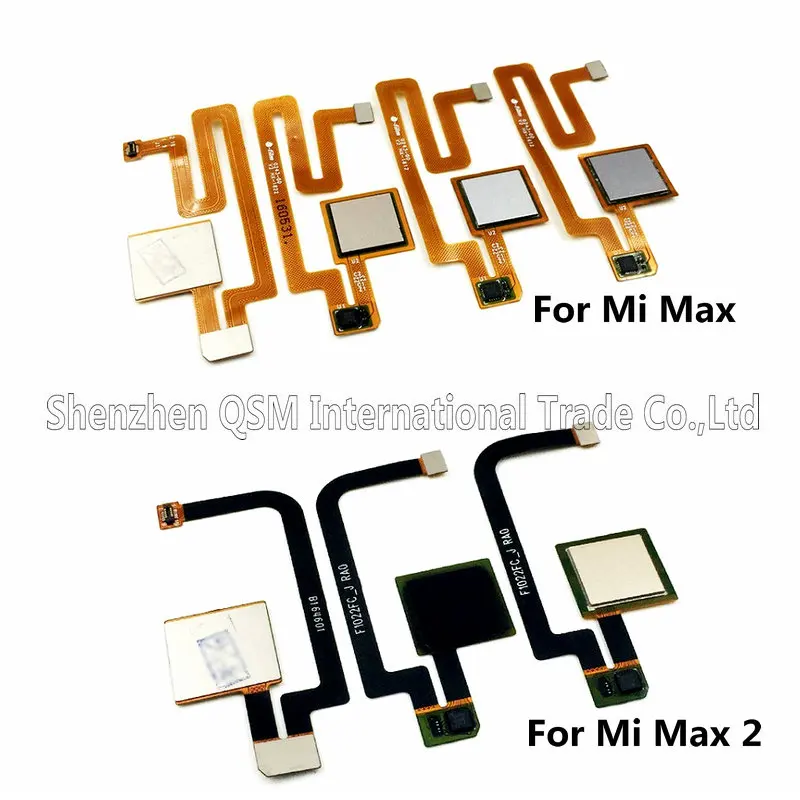 Гибкий кабель для сканера отпечатков пальцев для Xiaomi Mi MAX 2
