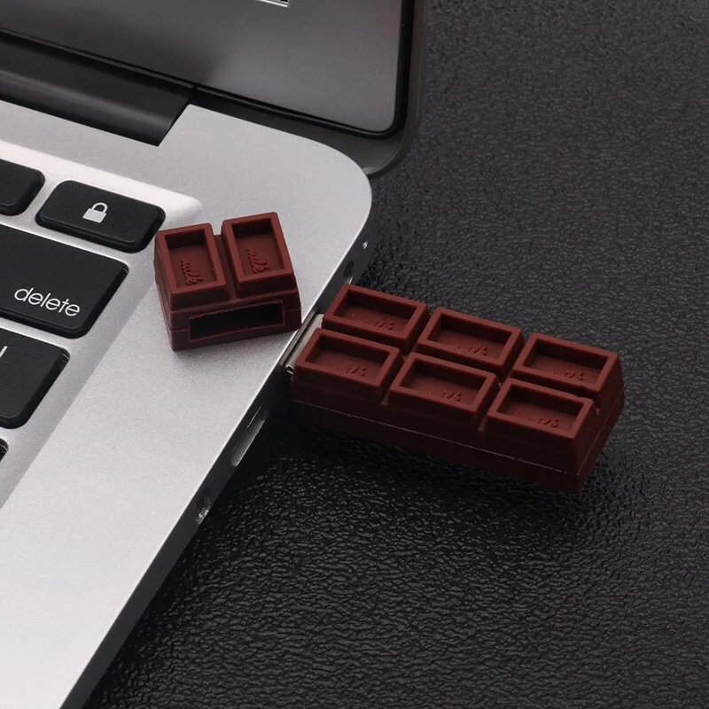 TWOBRO Шоколад модель флешки USB Flash Drive 1 ГБ 2 4 8 16 32 64 Флеш накопитель подарки Memory Stick