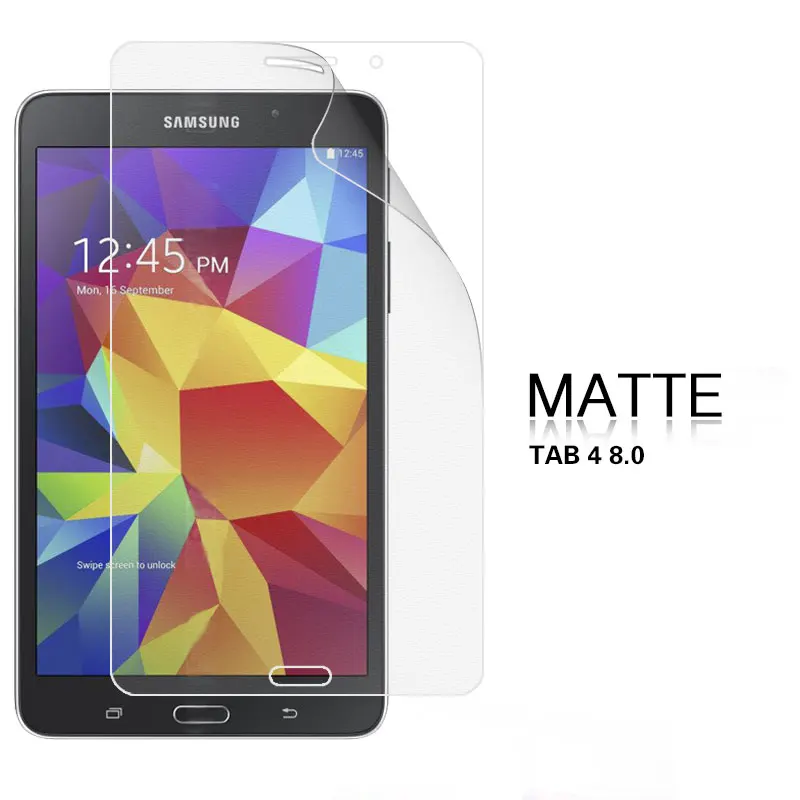 Передняя Антибликовая матовая пленка для Samsung Galaxy Tab 4 8 0 &quotT330 HD прозрачная
