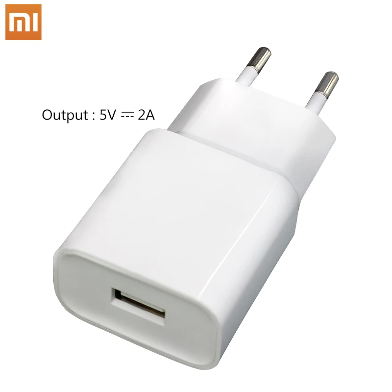 only charger Xiaomi 5V 2A EU зарядное устройство Micro/type-C usb кабель, адаптер для зарядки для MI5 max 3S Redmi Note 3 4 pro 4X5 5S - Тип штекера: only charger