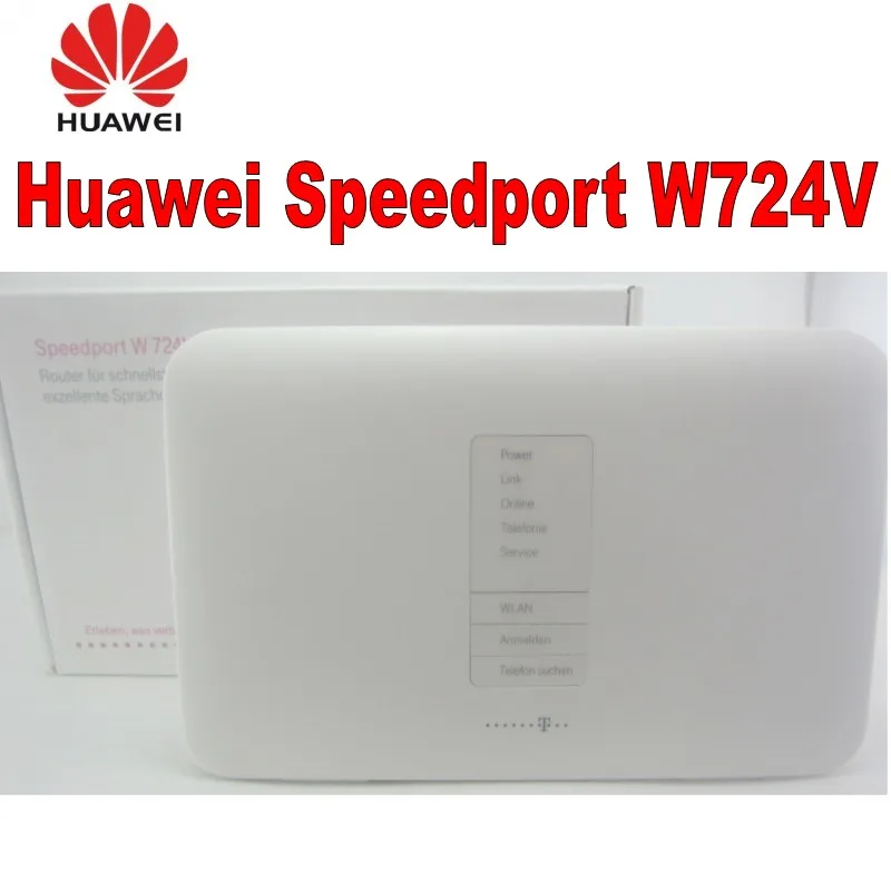 Speedport W724V ADSL ADSL2 +/VDSL2/DSL оптоволоконный модем/маршрутизатор SIP VoIP DLNA + NAS 802.11b/g/n/AC